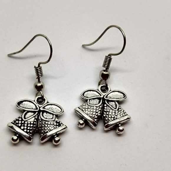 Jewelry - 5/$20 Christmas Bells Jingle Holiday Earrings